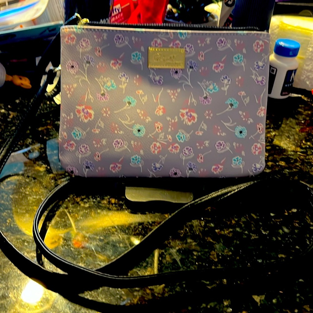 Luv Betsey by Betsey Johnson Floral Crossbody Wristlet